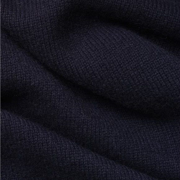 FRAME Wool Crewneck Sweater in Navy Multi size M - Picture 2 of 13